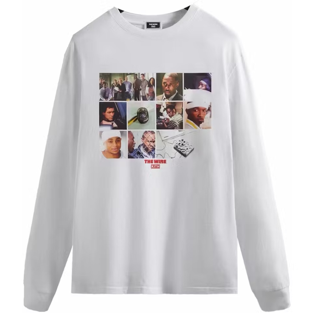 Kith x The Wire Graphic Long Sleeve Tee